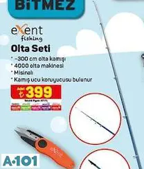 EXENT FİSHİNG OLTA SETİ